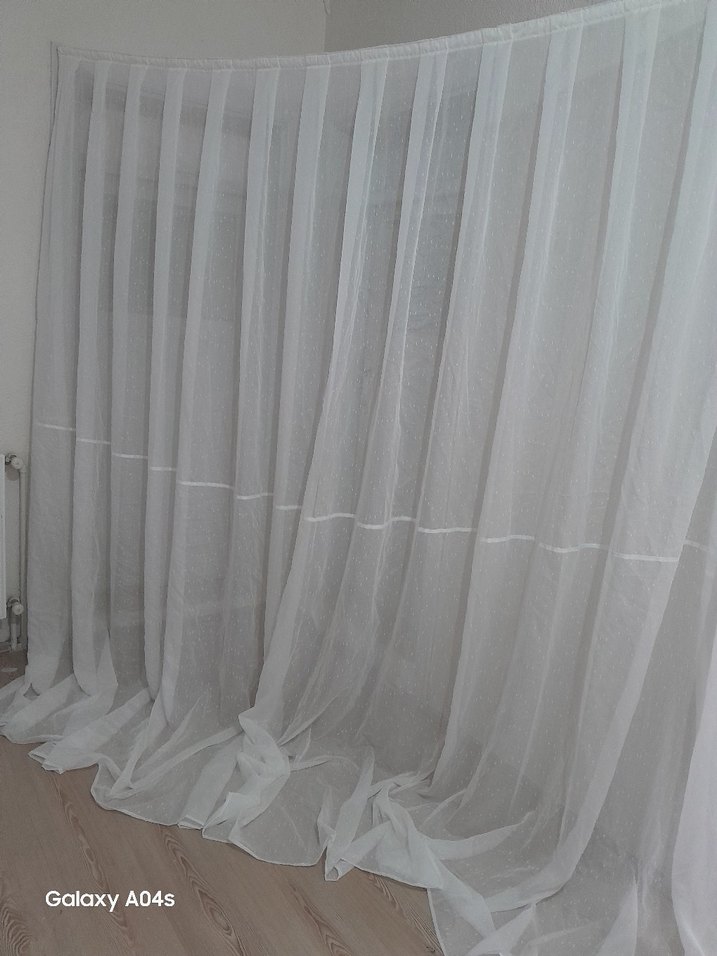 Tül Perde2.50 cm eninde 2.60 cm boyunda - Görsel 2