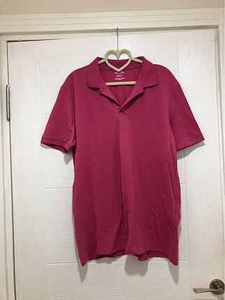 Polo yaka unisex boyfriend tshirt