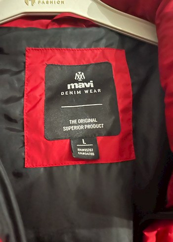 Erkek Kırmızı Fermuarlı Günlük Mont - Görsel 2