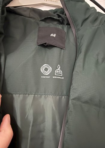 Erkek Yeşil Kışlık Şişme Mont - Görsel 2