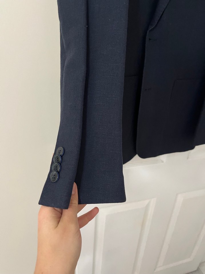Lacivert Erkek ceket - Görsel 2