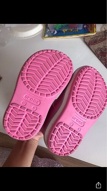 23 Beden pembe Renk Crocs marka 23 no çizme