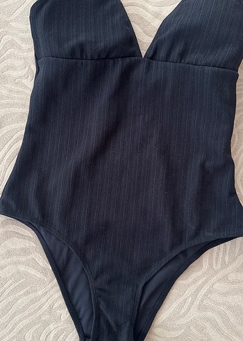 Primark Siyah İnce Askılı Kadın Mayo