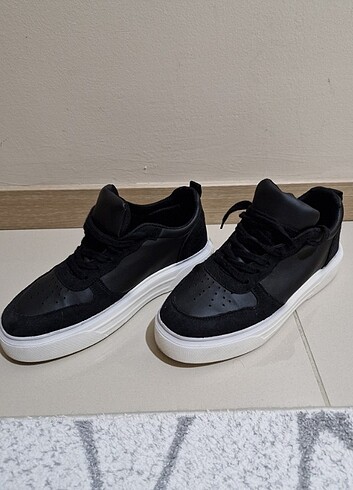 Unisex siyah sneaker