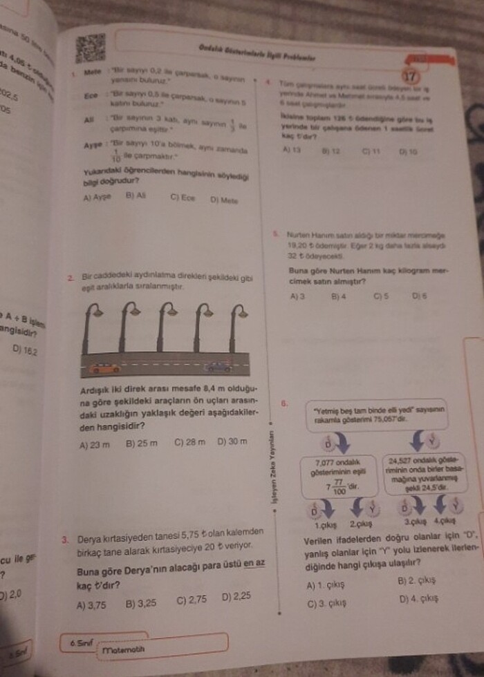 Matematik konu testi sadece 1 soru çözdüm  - Görsel 5