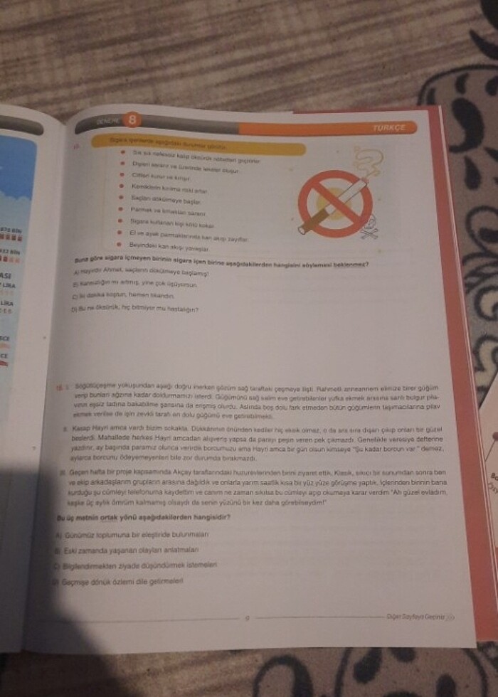 Lgs Türkçe 8 ci sınıf  - Görsel 3