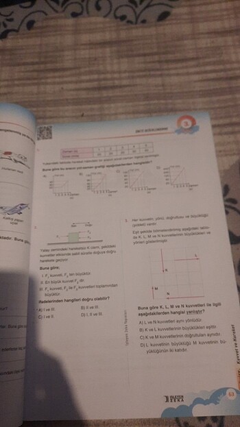 Yörünge fen bilimi 6 cı sınıf soru bankasi - Görsel 3