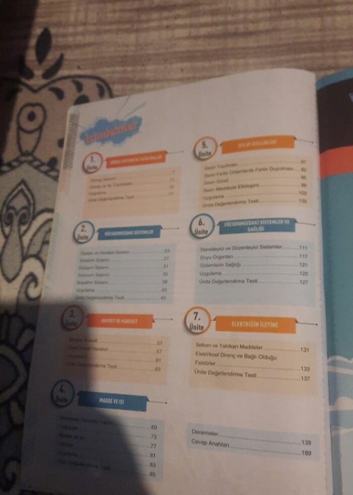 Yörünge fen bilimi 6 cı sınıf soru bankasi - Görsel 2