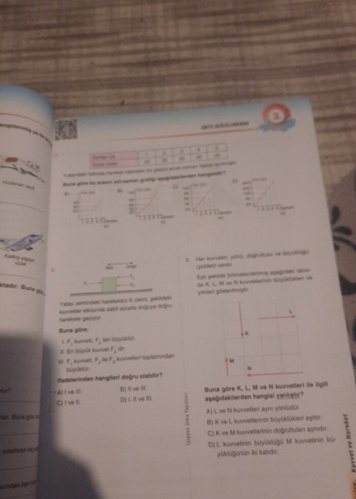 Yörünge fen bilimi 6 cı sınıf soru bankasi - Görsel 3