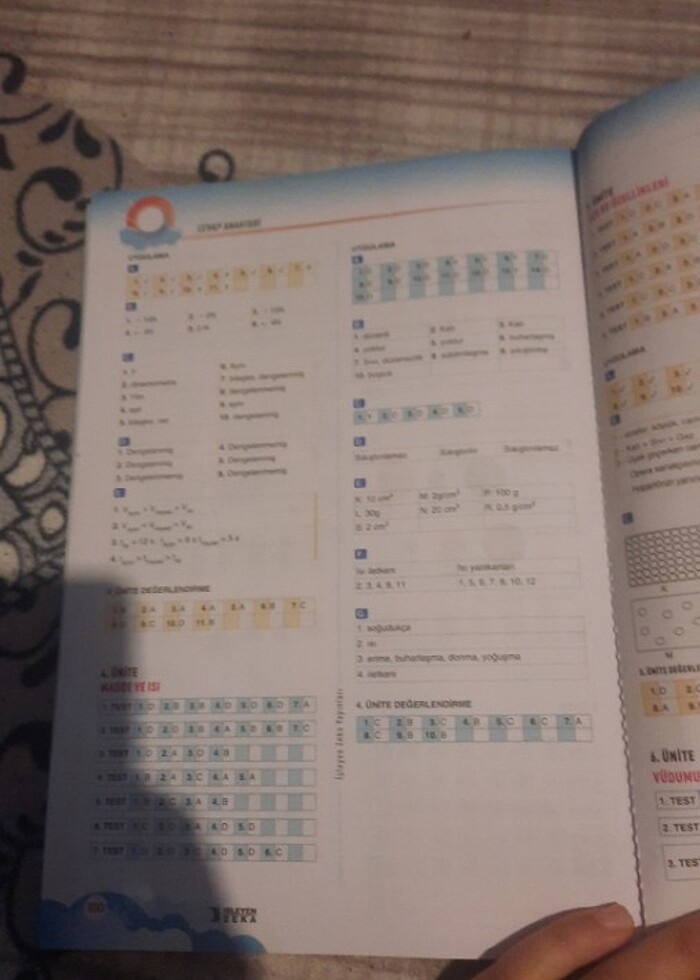 Yörünge fen bilimi 6 cı sınıf soru bankasi - Görsel 5