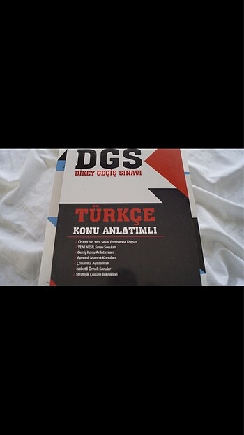  DGS türkçe kitabı