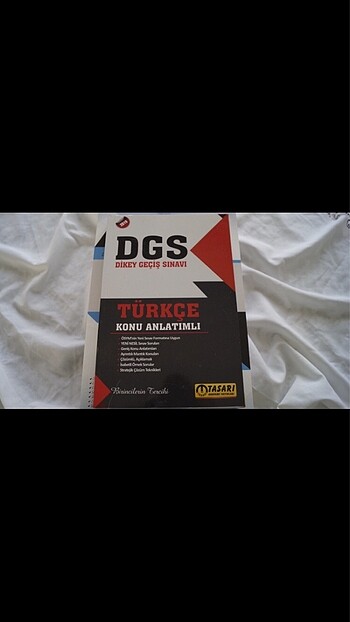 DGS türkçe kitabı