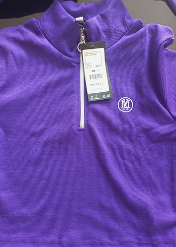 s Beden Fermuarlı Yarım Fermuarlı Mor Sweatshirt tane fiyatıdır