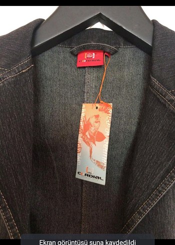 LC Waikiki Düğmeli Siyah Kadın Denim Ceket