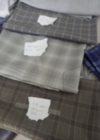 Mavi Gri Ekoseli kumaşlar hepsinin fiyatıdır - Görsel 7