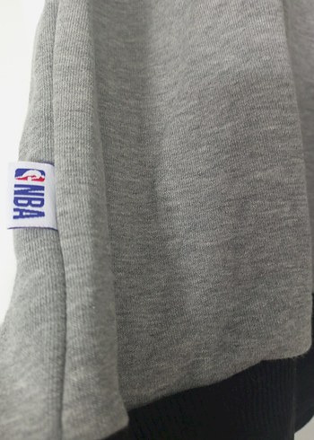 Gri Phoenix Suns Baskılı Erkek Sweatshirt - Görsel 3