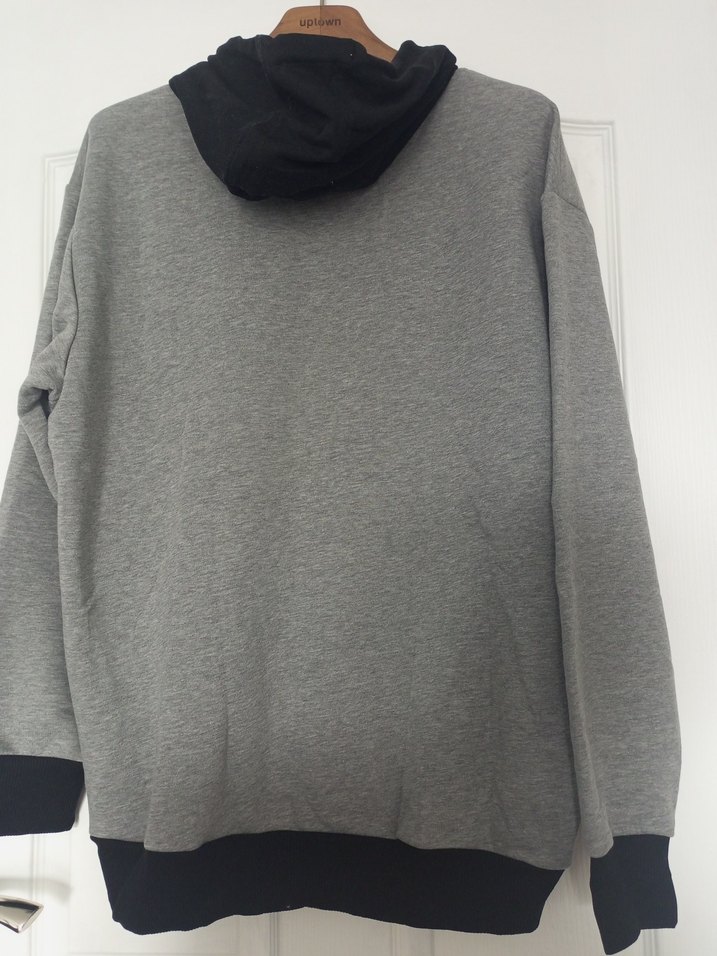 Gri Phoenix Suns Baskılı Erkek Sweatshirt - Görsel 5