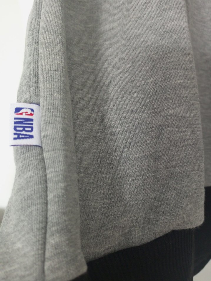 Gri Phoenix Suns Baskılı Erkek Sweatshirt - Görsel 3