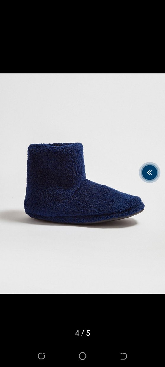 Erkek Bebek Lacivert Polar Ev Botu - Görsel 3