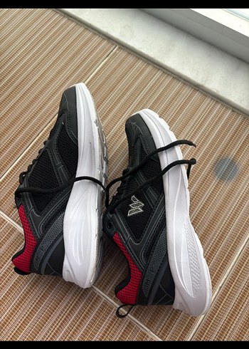 Siyah Bağcıklı Spor Kadın Sneakers - Görsel 2