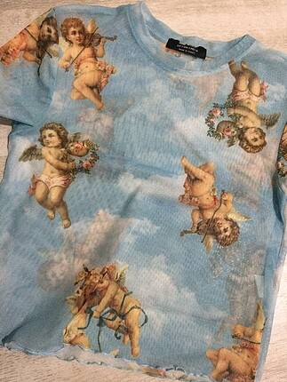 Bershka tül bluz