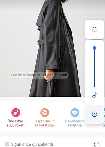 m Beden Stradivarius trençkot