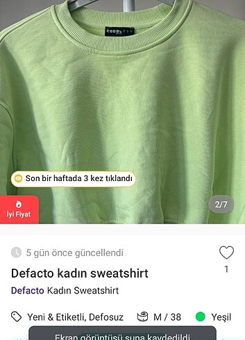 s Beden Defakto sweatshirt 