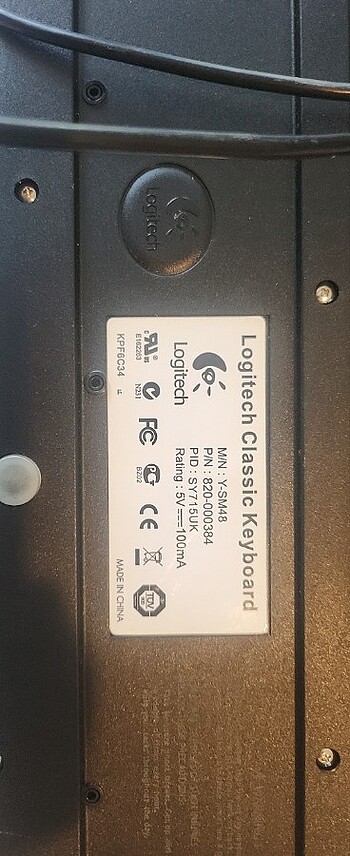 Logitech Classic Keyboard Klavye - Görsel 3