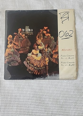 Mozart Piyano Konçertoları Plak 33lük