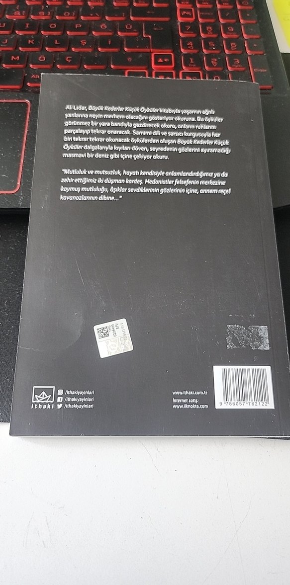 Büyük Kederler Küçük Öyküler - Ali Lidar kitap - Görsel 2