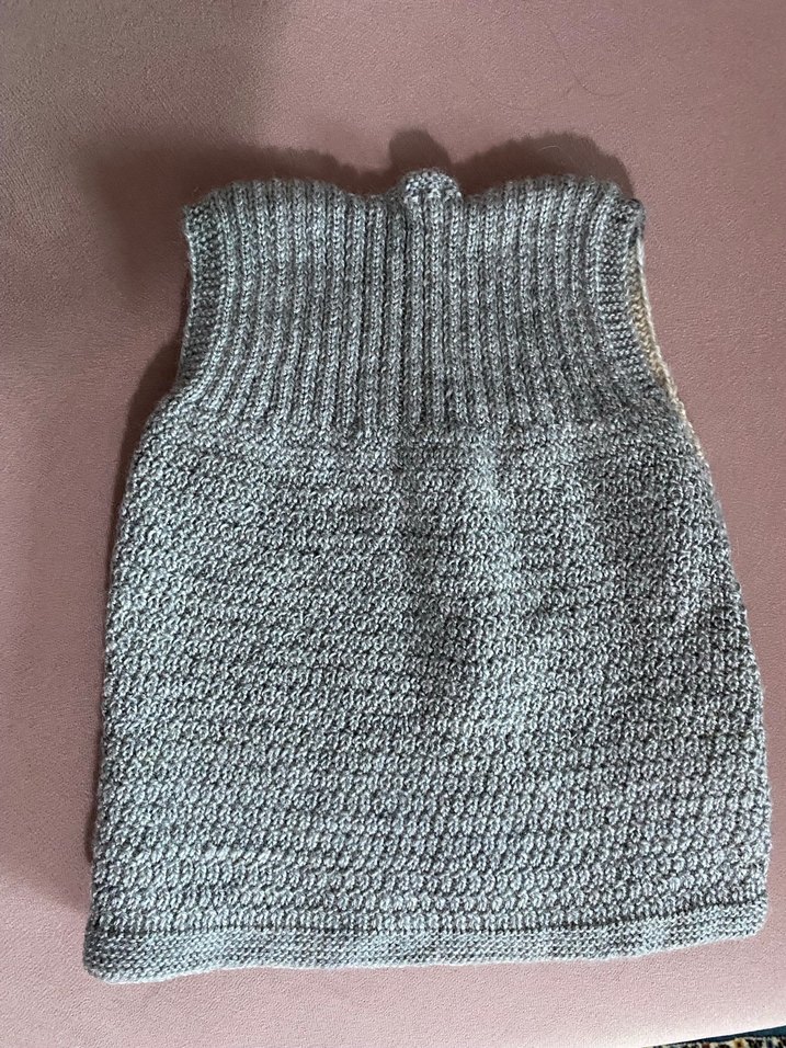 Bohem Tarz Gri Erkek Çocuk Triko Süveter - Görsel 2