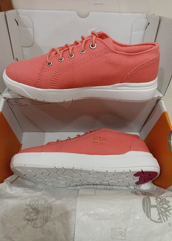 Timberland Pembe Kız çocuk Blok Topuk Sneaker - Görsel 6