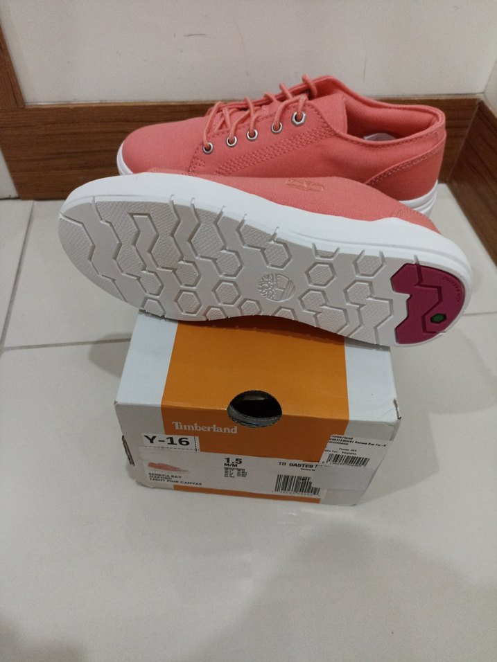 Timberland Pembe Kız çocuk Blok Topuk Sneaker - Görsel 2