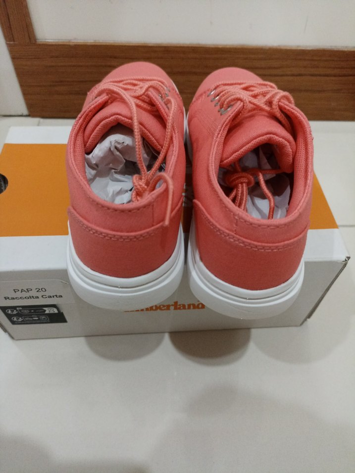 Timberland Pembe Kız çocuk Blok Topuk Sneaker - Görsel 3
