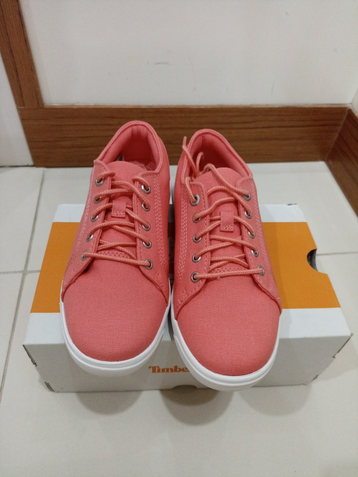 Timberland Pembe Kız çocuk Blok Topuk Sneaker - Görsel 5