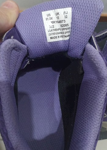 Merrell Deri  Mor Kız Çocuk Ayakkabısı Cırtlı - Görsel 6