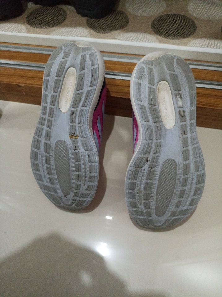 Kız Çocuk Pembe puma Cırt Cırtlı Spor Sandalet - Görsel 3