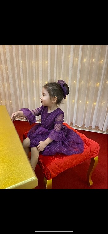2 yaş abiye elbise