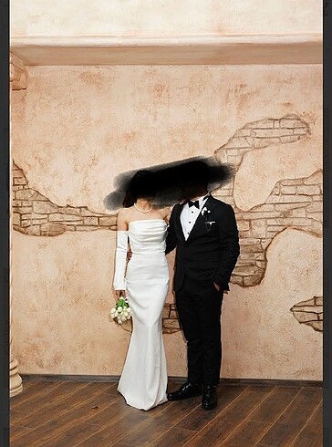 s Beden beyaz Renk Nikah elbisesi