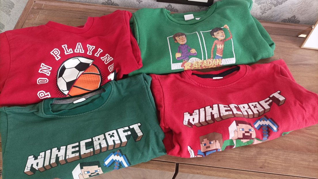 Erkek Çocuk  Sweatshirt 4 adet - Görsel 2