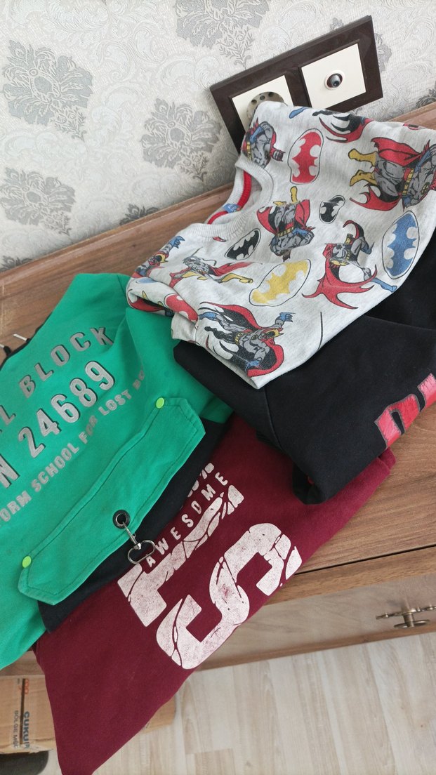 Erkek çocuk Sweatshirt 4 adet - Görsel 2