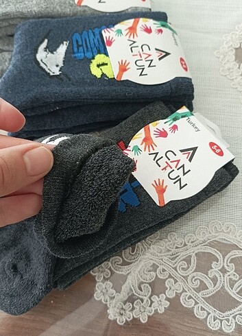 Kışlık Çocuk çorap - Görsel 2