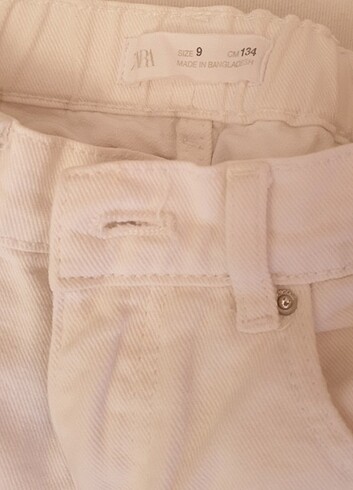 9 Yaş Beden Zara Kız Çocuk Jean
