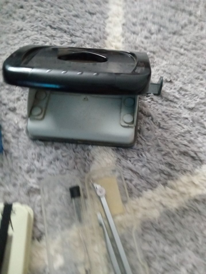 Gri Ofis Seti: Delgeç, Zımba, Defter, Pergel - Görsel 5