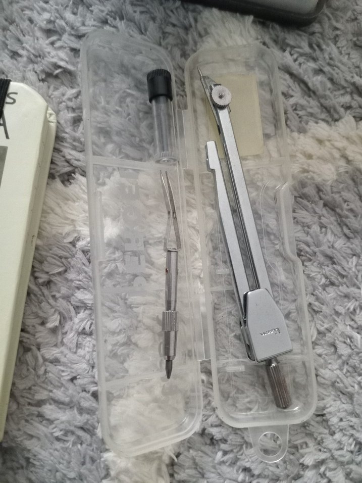 Gri Ofis Seti: Delgeç, Zımba, Defter, Pergel - Görsel 4