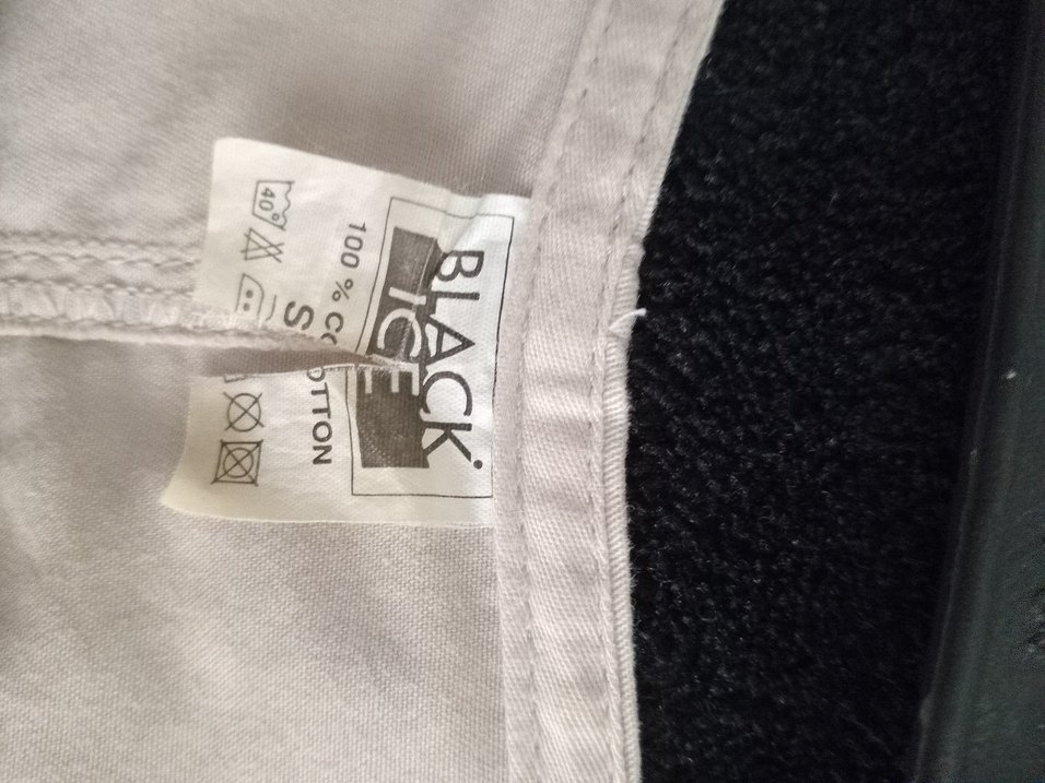 Düğmeli Bej Keten Uzun Elbise - Görsel 2