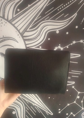 Beden siyah Renk Siyah Deri Kadın Clutch Çanta