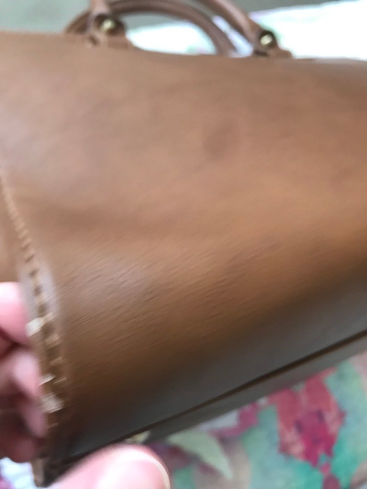 Klasik Modern Taba Renk Deri Kadın Çanta - Görsel 4