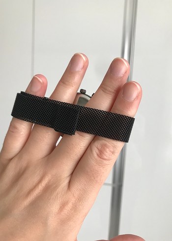 Siyah Minimalist  Kol Saati - Görsel 4