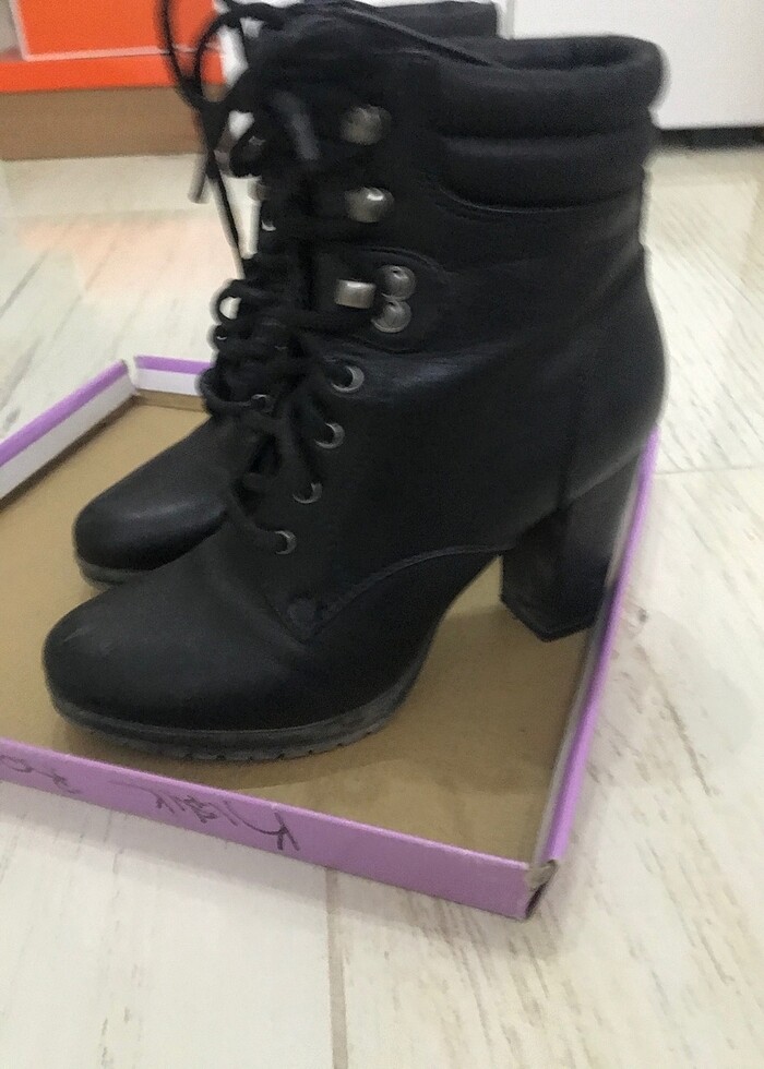 Graceland Kalın Topuk Bot - Görsel 3